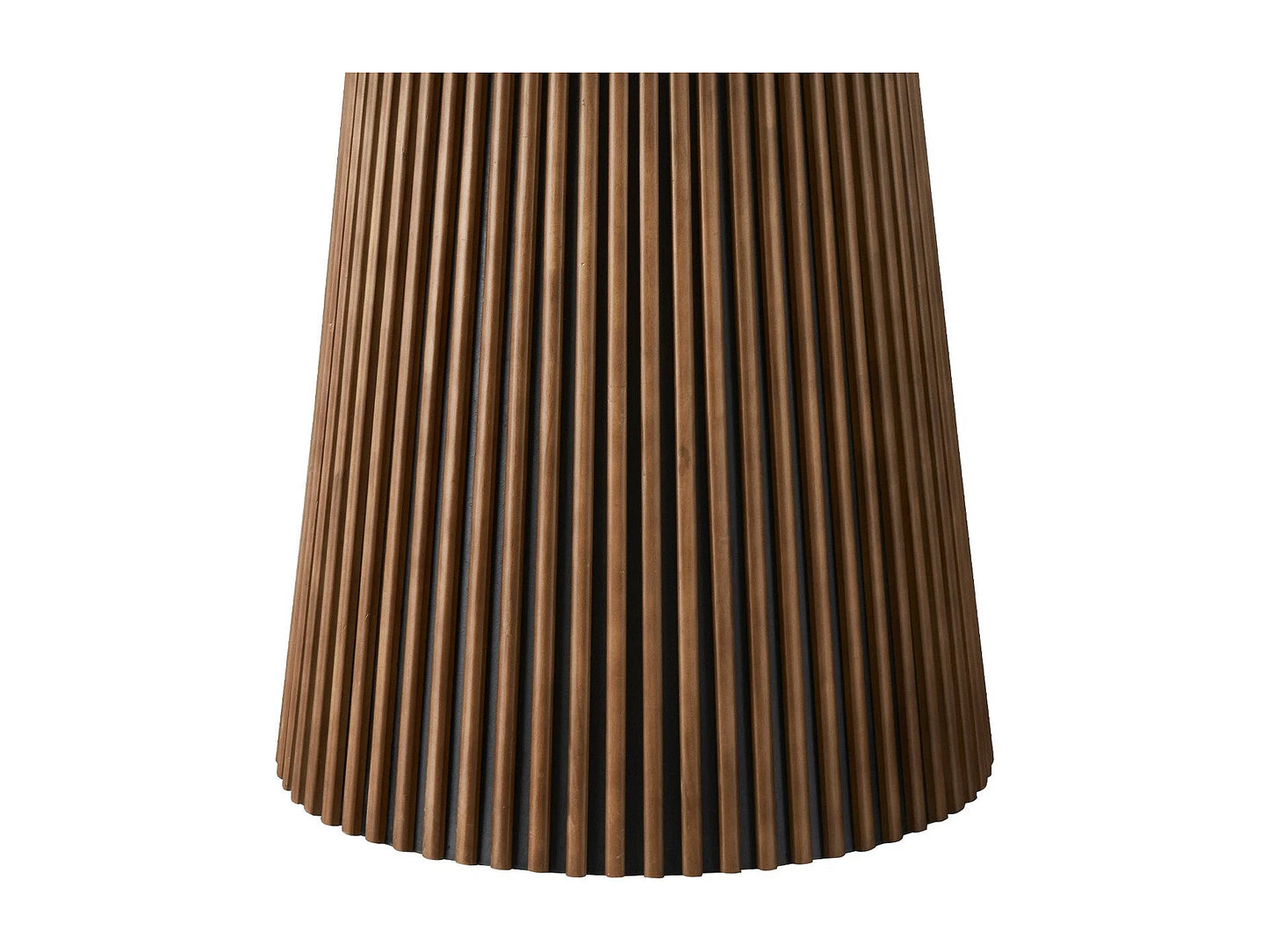 Table Céramique Japandi Marbre Bois Foncé - Ada