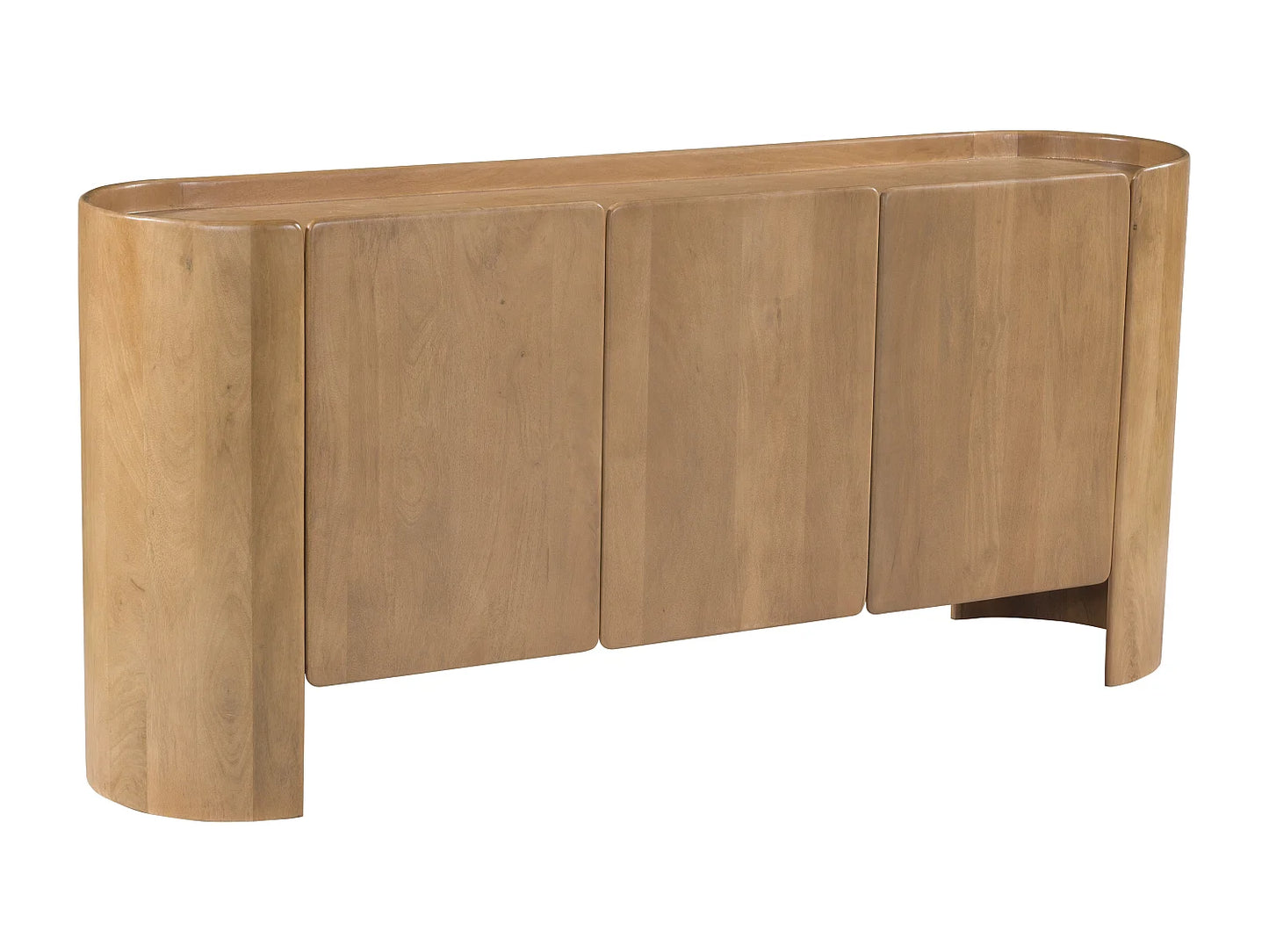 Buffet Manguier Japandi Trois Portes - Islara