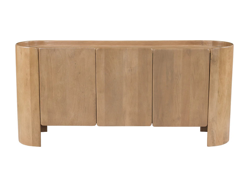 Buffet Manguier Japandi Trois Portes - Islara
