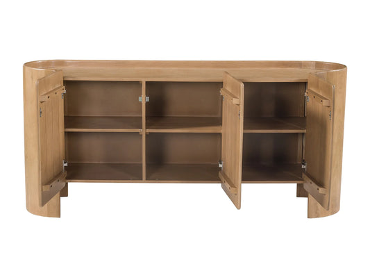 Buffet Manguier Japandi Trois Portes - Islara