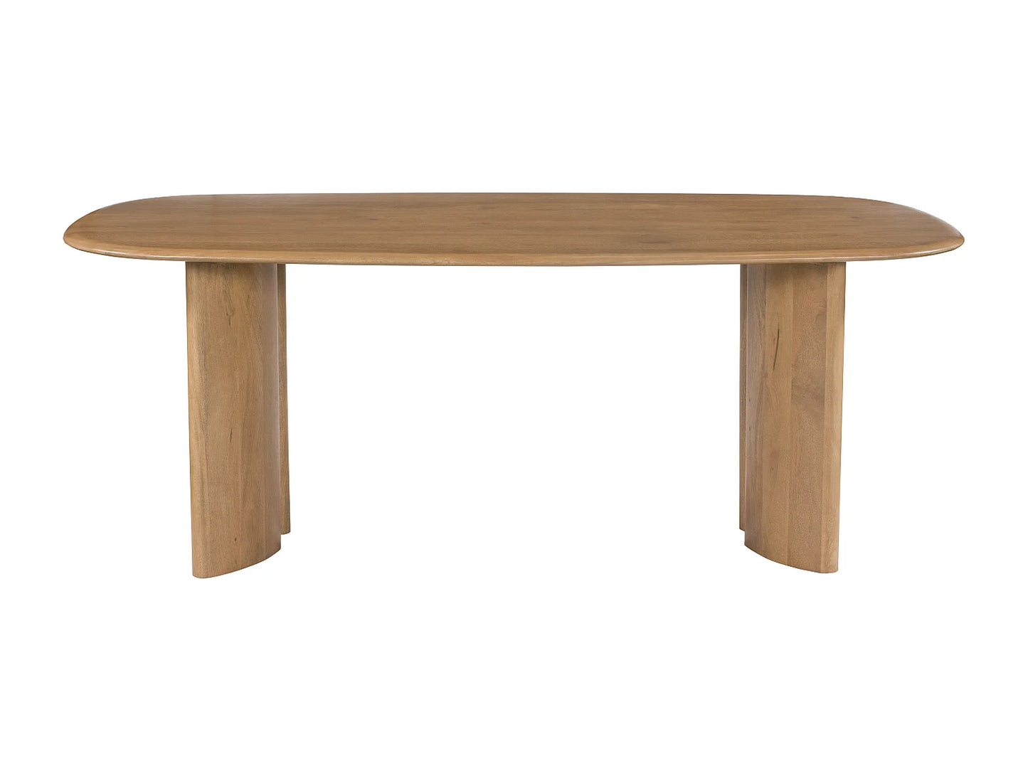 Table Manguier Japandi Huit Personnes Naturel - Islara