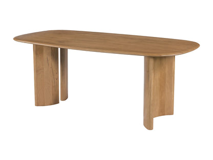 Table Manguier Japandi Huit Personnes Naturel - Islara