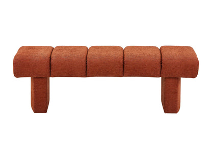 Banc Texture Japandi Teinte Terracotta - Nubelo