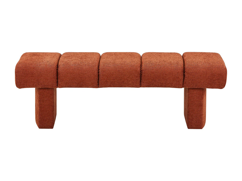 Banc Texture Japandi Teinte Terracotta - Nubelo