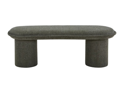 Banc Elamiu Japandi Tissu Vert - Elamiu