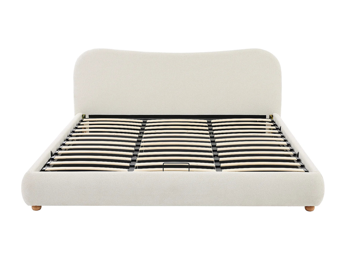 Lit Coffre Japandi Bouclette Blanc 200x200 - Vanari
