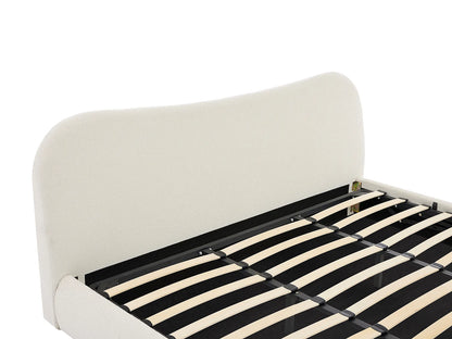 Lit Coffre Japandi Bouclette Blanc 200x200 - Vanari