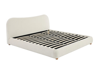 Lit Coffre Japandi Bouclette Blanc 200x200 - Vanari