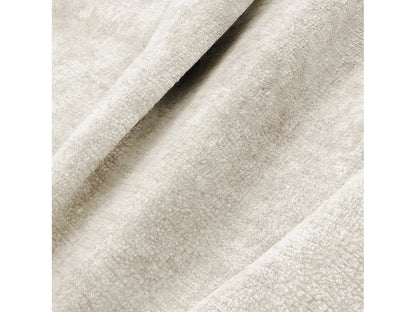 Fauteuil Japandi Velours Texturé Crème - Nubi