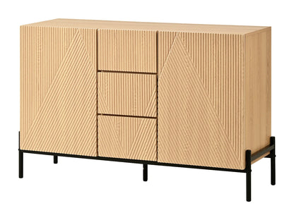 Buffet Pieds Fer Japandi Naturel - Moderne