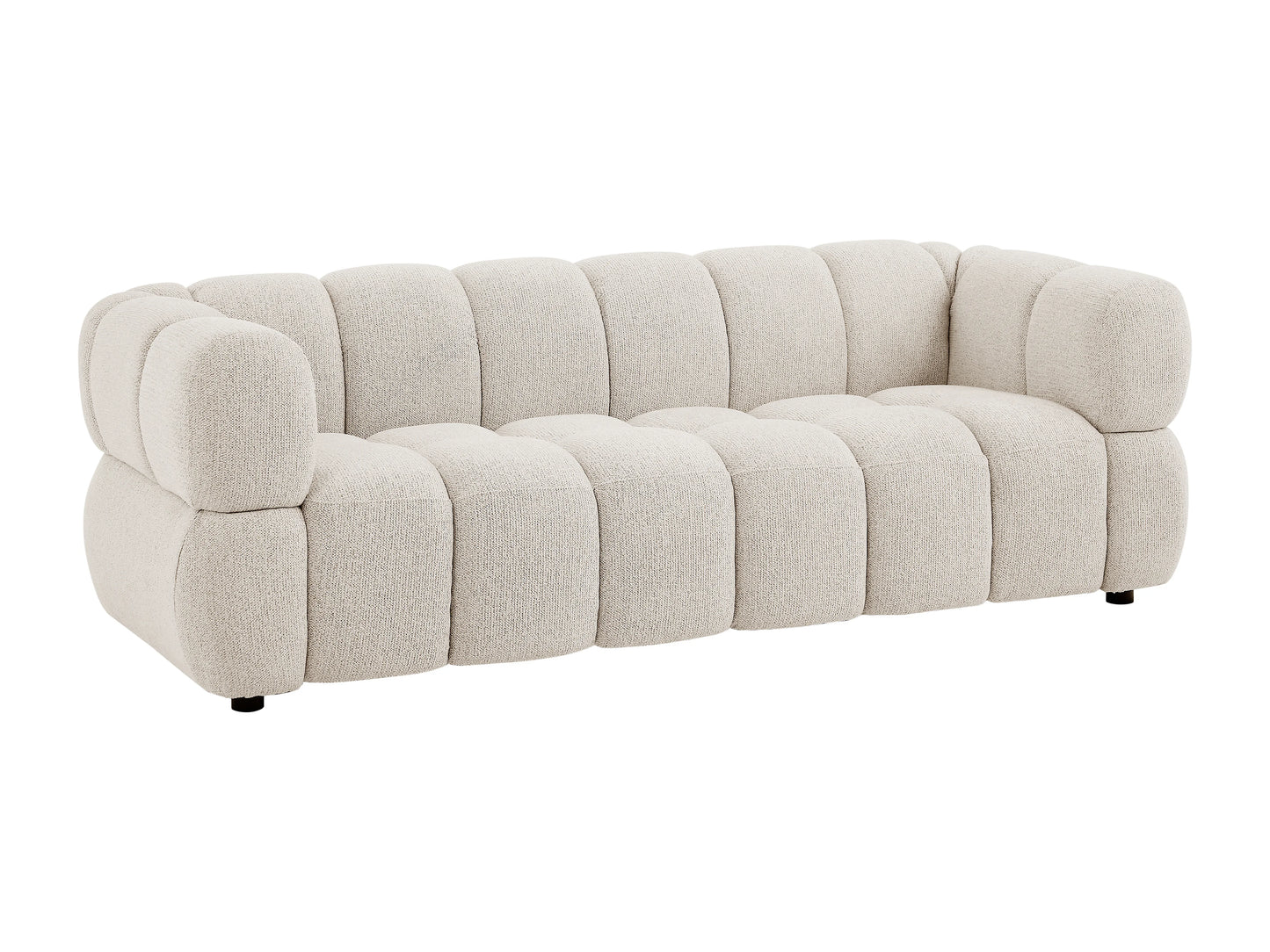 Canapé Japandi Cloud Beige 3 Places - Pavira
