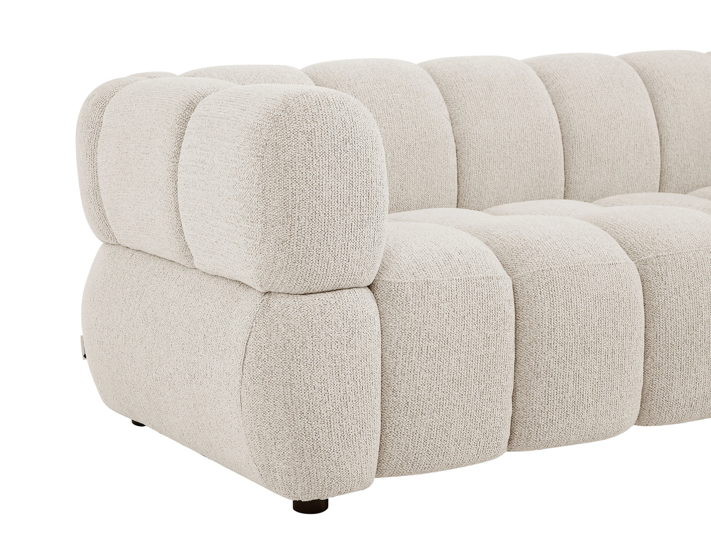 Canapé Japandi Cloud Beige 3 Places - Pavira