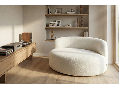 Canapé Japandi Rond 2 Places Design - Luna
