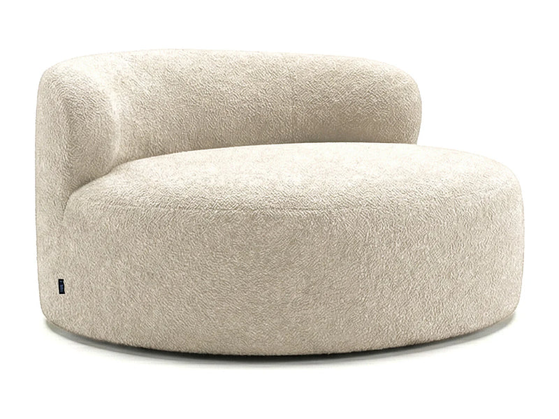 Canapé Japandi Rond 2 Places Design - Luna