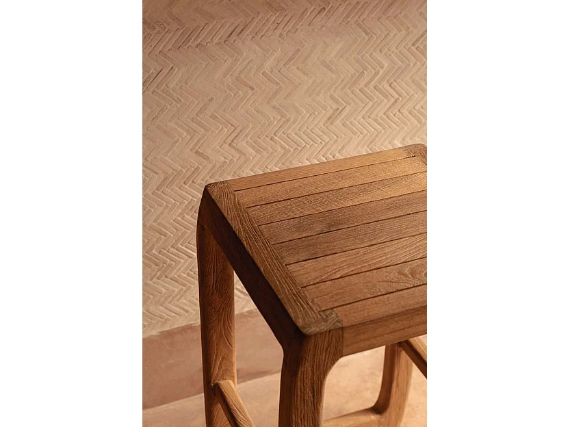 Tabouret De Bar Japandi Extérieur - Ithaca