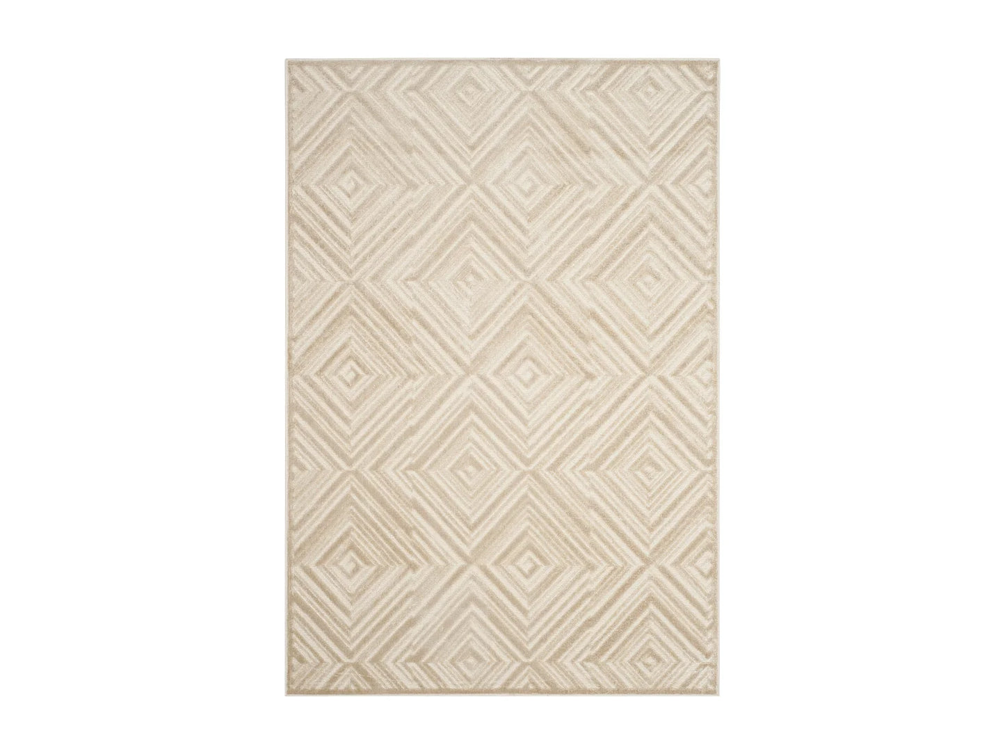 Tapis Japandi Salon Teinte Beige - Lexington