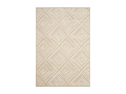 Tapis Japandi Salon Teinte Beige - Lexington
