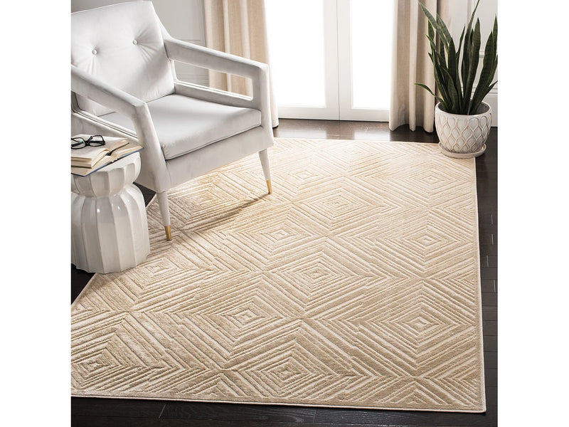 Tapis Japandi Salon Teinte Beige - Lexington