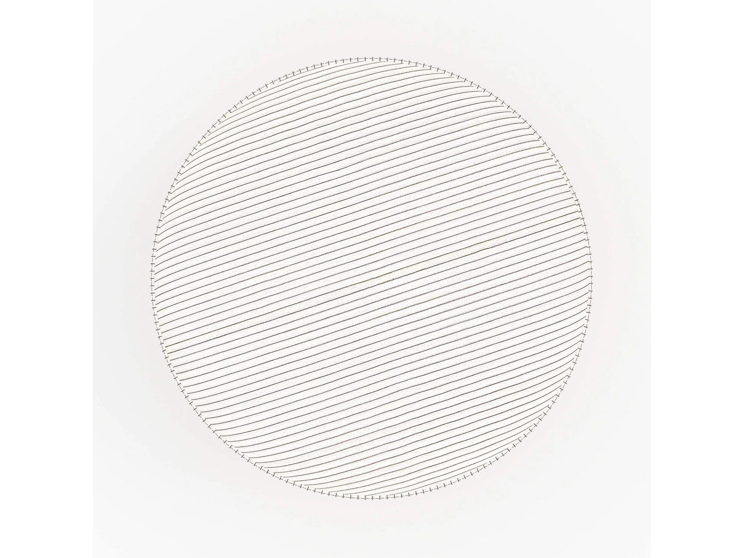 Pouf Lily Japandi Rond Velours - Lily