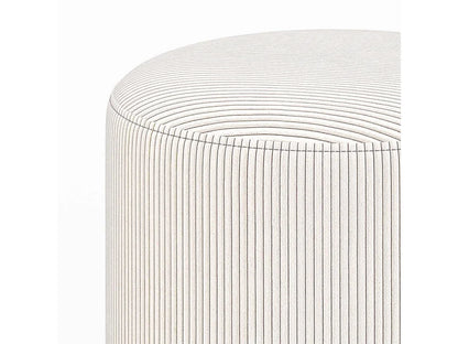 Pouf Lily Japandi Rond Velours - Lily
