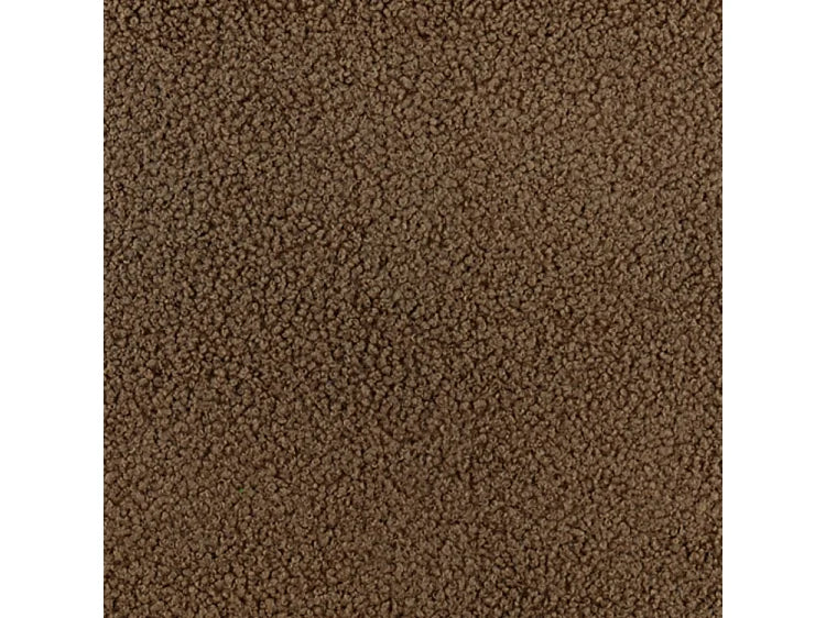 Lit Moderne Japandi Coffre Tissu Marron - Besilio