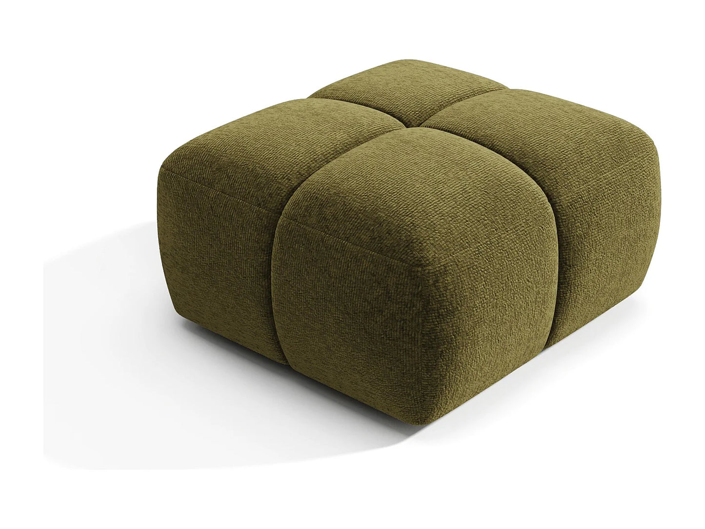 Pouf Module Japandi Scandinave Mousse - Moss