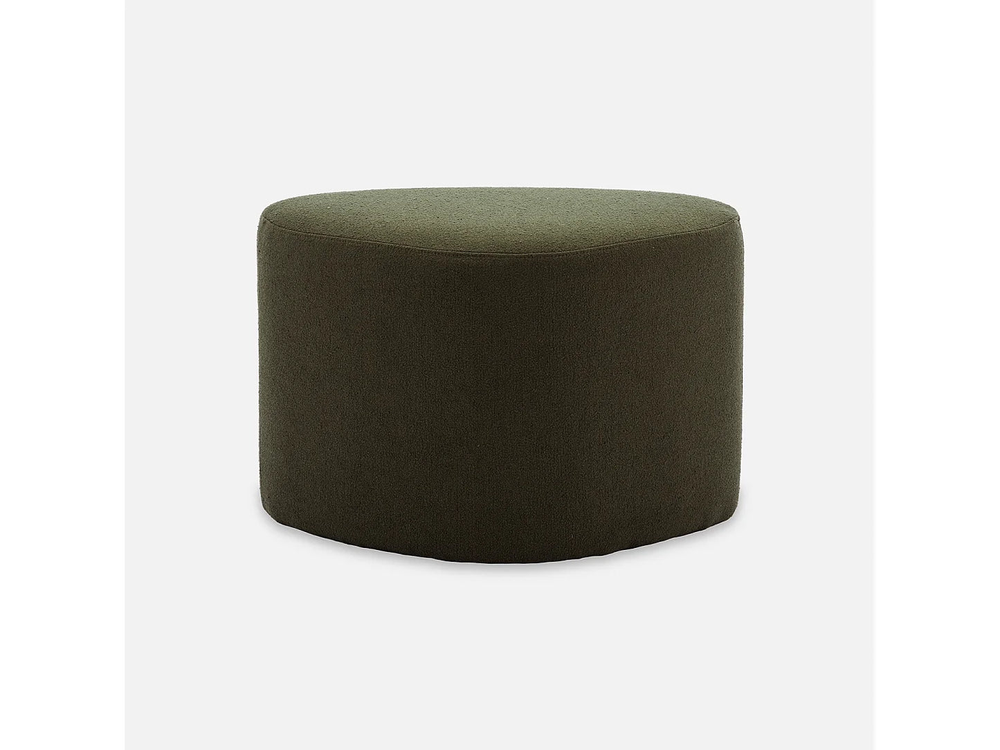 Pouf Galet Japandi Tissu Kaki - Tao