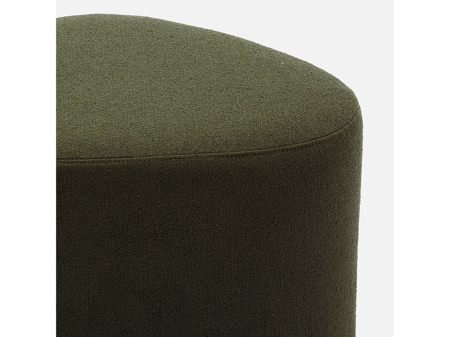 Pouf Galet Japandi Tissu Kaki - Tao
