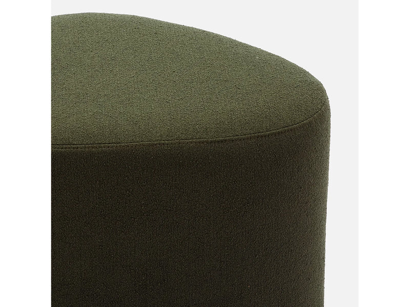 Pouf Galet Japandi Tissu Kaki - Tao