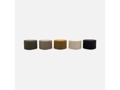 Pouf Galet Japandi Tissu Beige - Tao