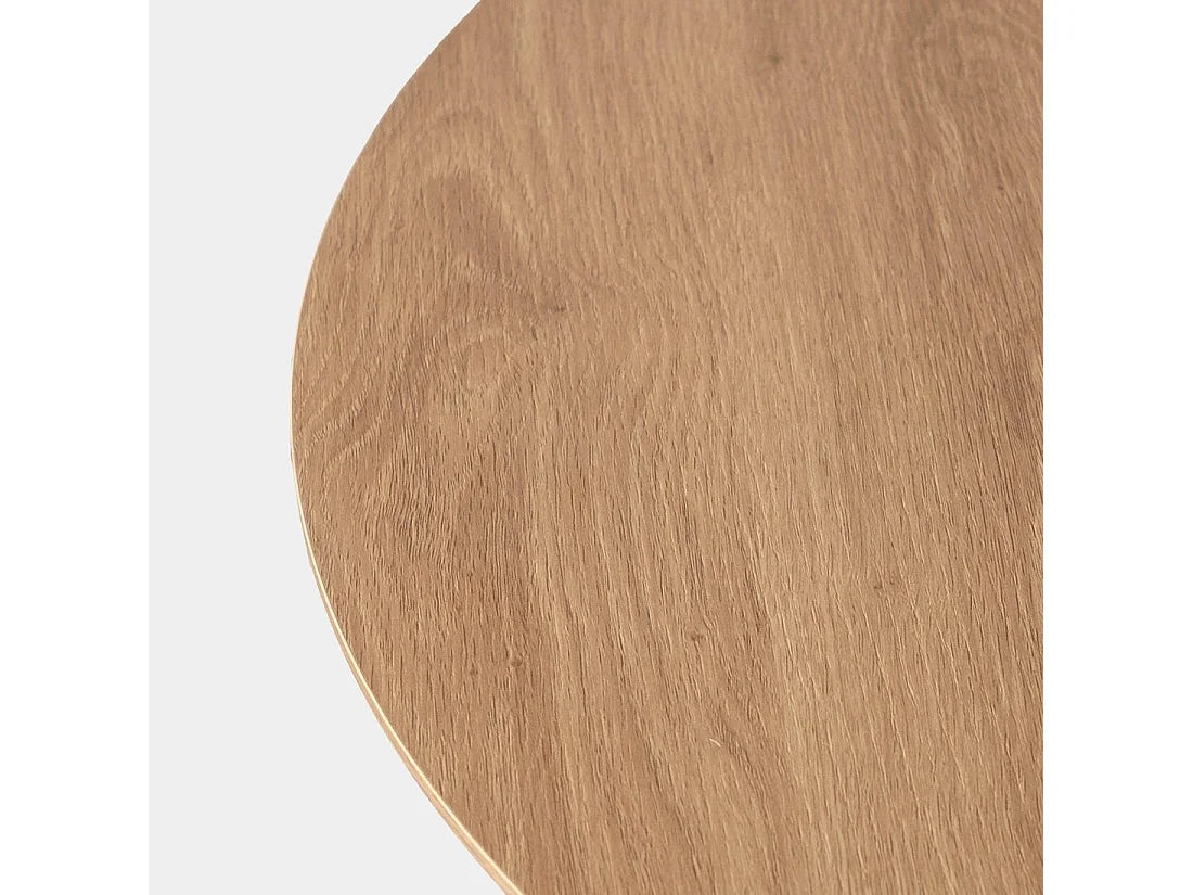 Table Fixe Japandi Bois Naturel - Olivier