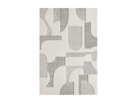 Tapis Japandi Écru Pour Chambre - Cergeo