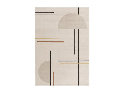 Tapis Japandi Beige Compatible Chauffage - Contelune