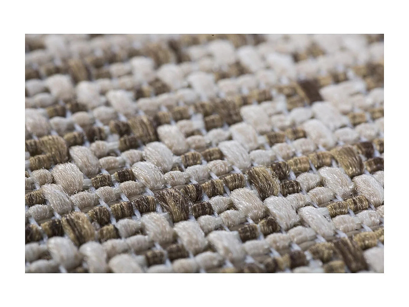 Tapis Japandi Beige Tissé Main - Grato