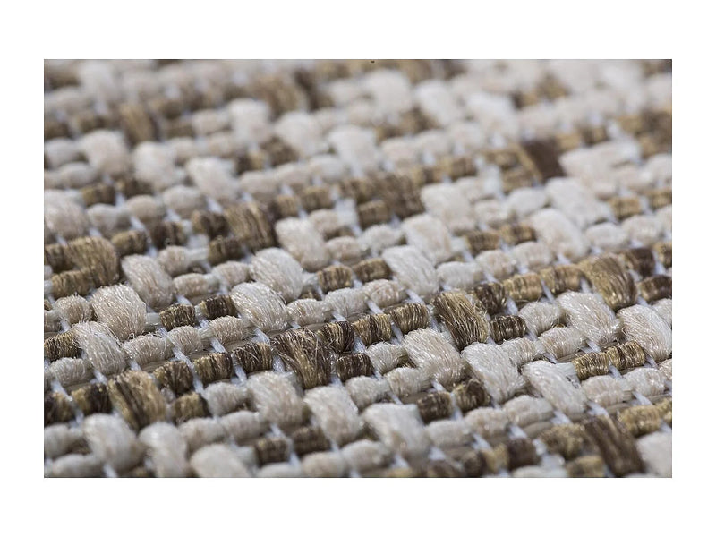 Tapis Japandi Beige Tissé Main - Grato