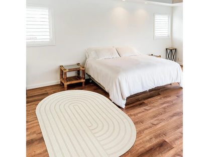 Tapis Japandi Forme Originale Relief - Lousa