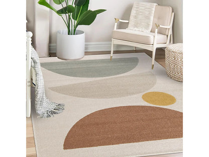 Tapis Japandi Salon Design Neutre - Streeta
