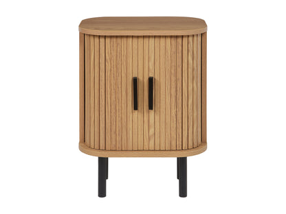 Table Chevet Japandi Marron Épuré - Bradley