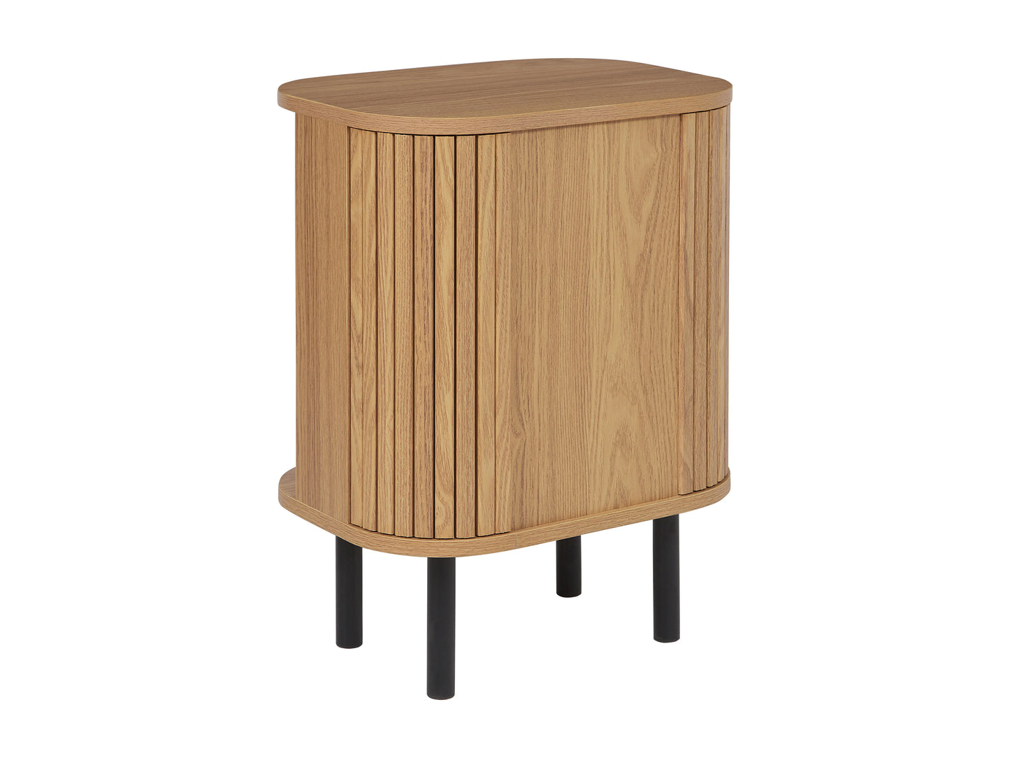 Table Chevet Japandi Marron Épuré - Bradley