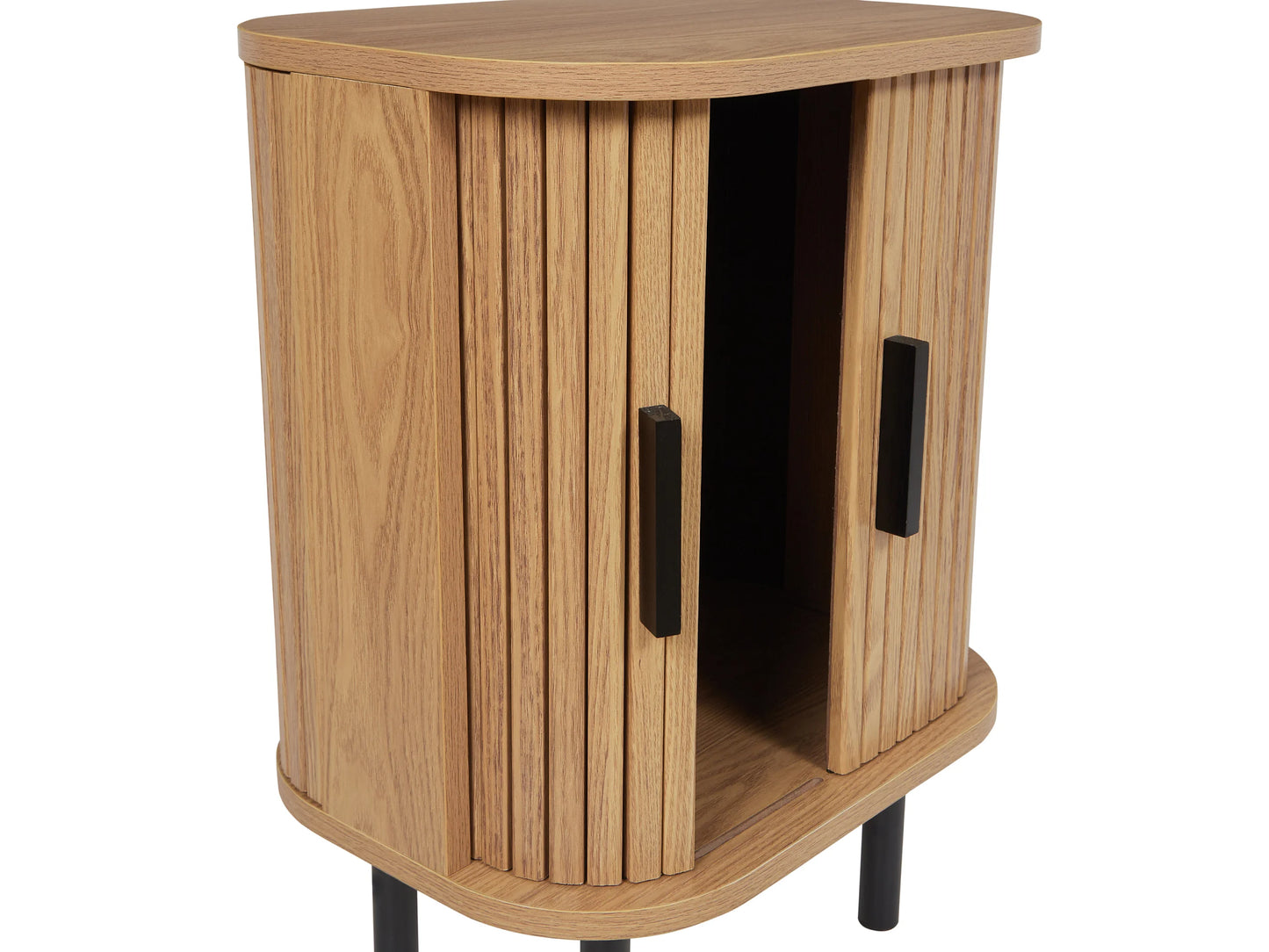 Table Chevet Japandi Marron Épuré - Bradley
