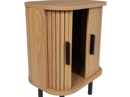 Table Chevet Japandi Marron Épuré - Bradley