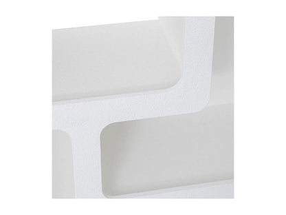 Meuble Étagère Japandi Blanc Moderne - Blanc