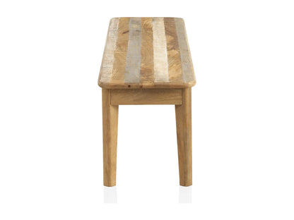 Banc Manguier Japandi Bois Vieilli - Vieilli