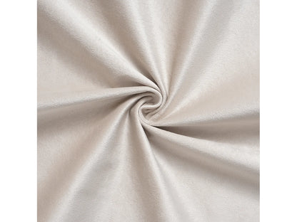 Lit Coffre Japandi Capitonnée Velours Beige - Velours