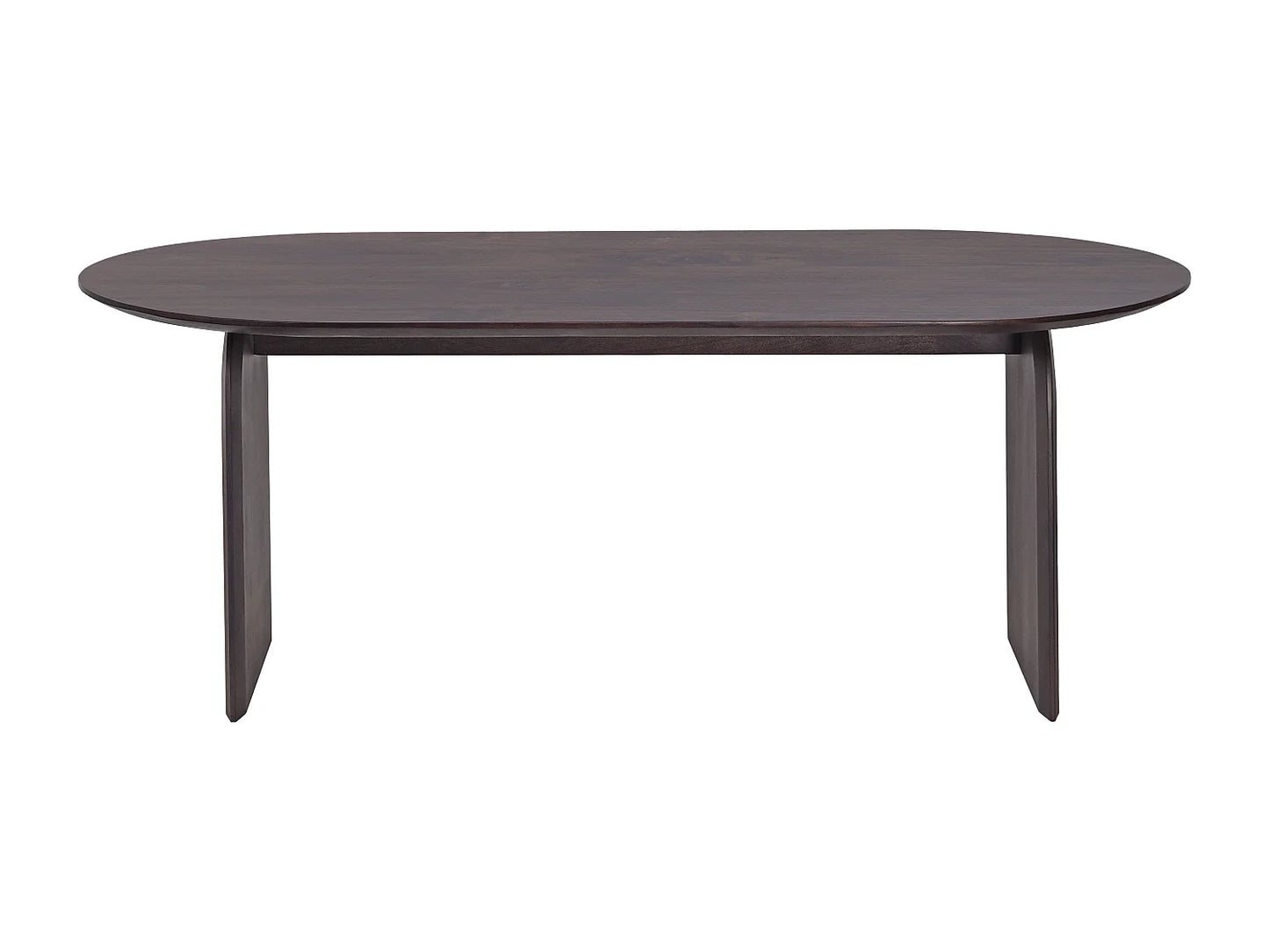 Table Acacia Japandi Naturel Foncé - Brasli