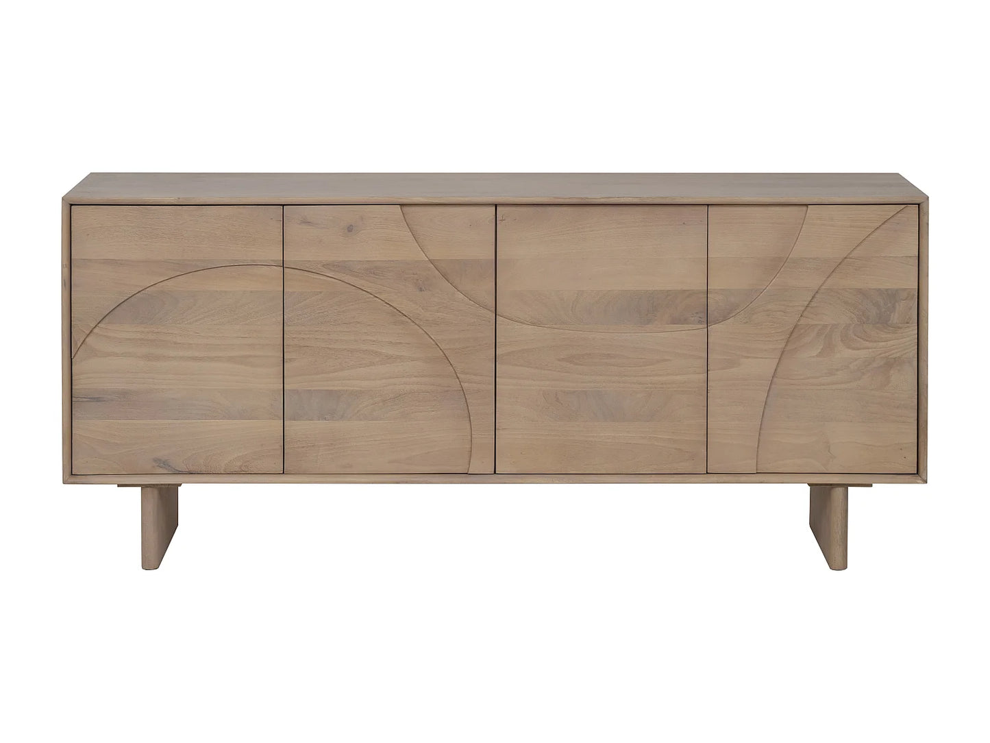 Buffet Manguier Japandi Naturel Clair - Berlama