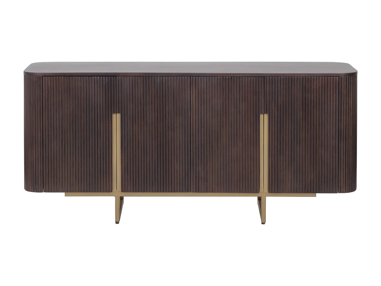 Buffet Manguier Japandi Pieds Métal - Doliya