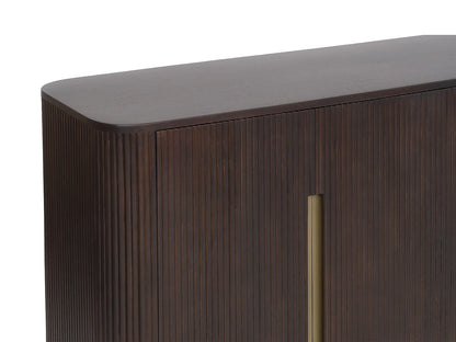 Buffet Manguier Japandi Pieds Métal - Doliya