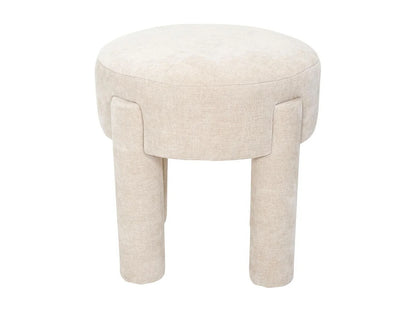 Tabouret D'appoint Japandi Tissu Beige - Stubby