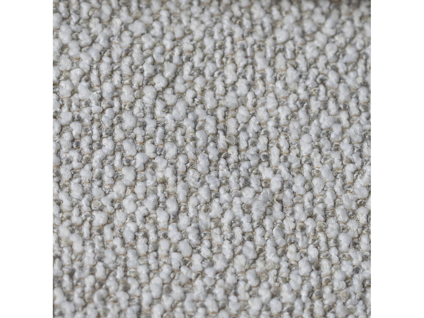 Fauteuil Japandi Tissu Beige Chiné - Sacha